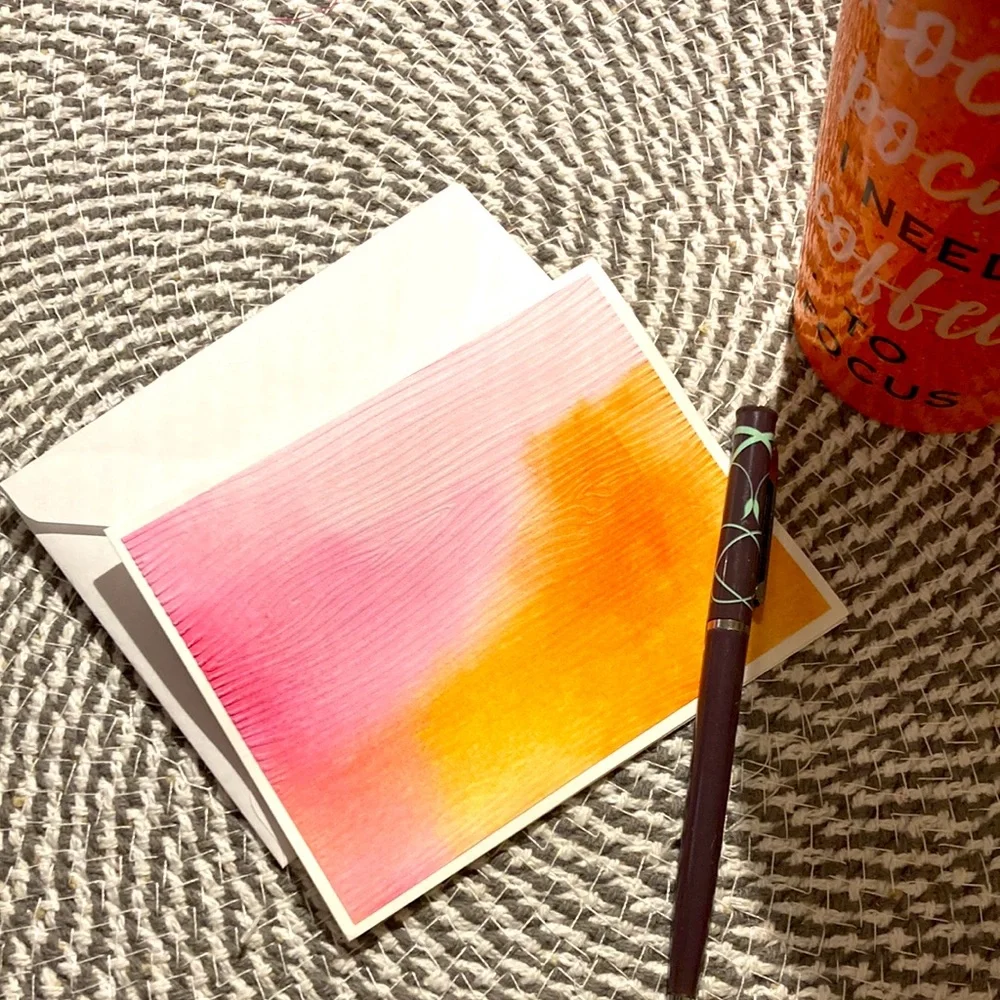 💝 Set of six Note cards/envelopes - Picture 3 of 6